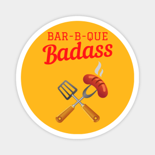 BBQ Badass Shirt Magnet